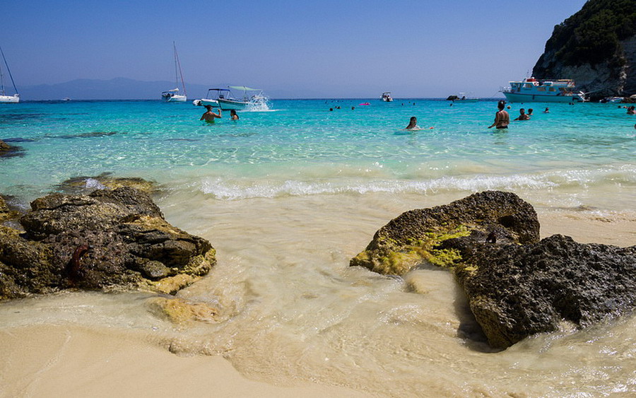   Antipaksi Voutoumi plaža 